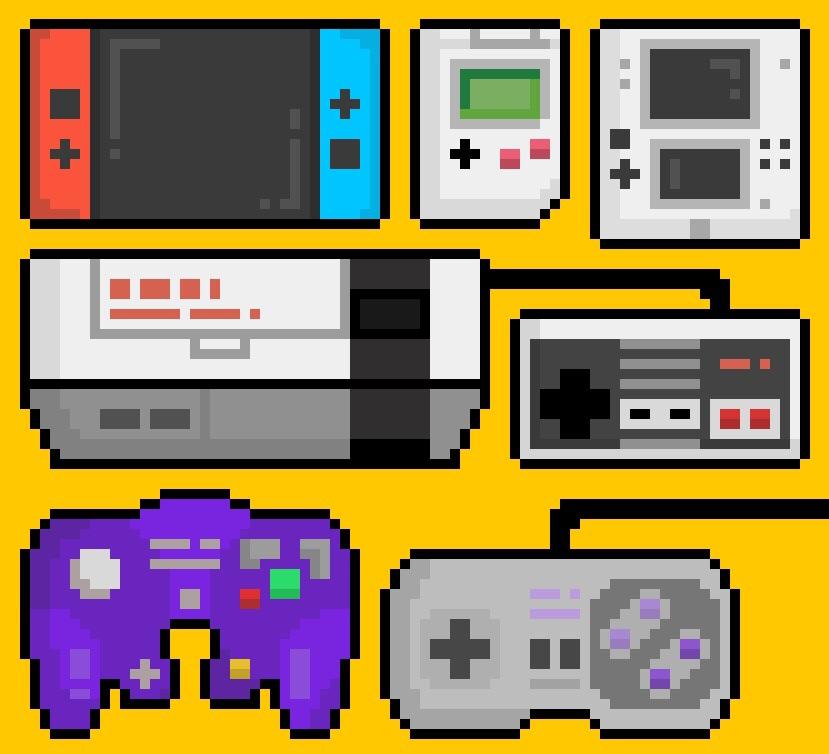 Collection of Handheld Consoles