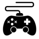 Black Controller Icon