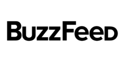 BuzzFeed logo on a white background