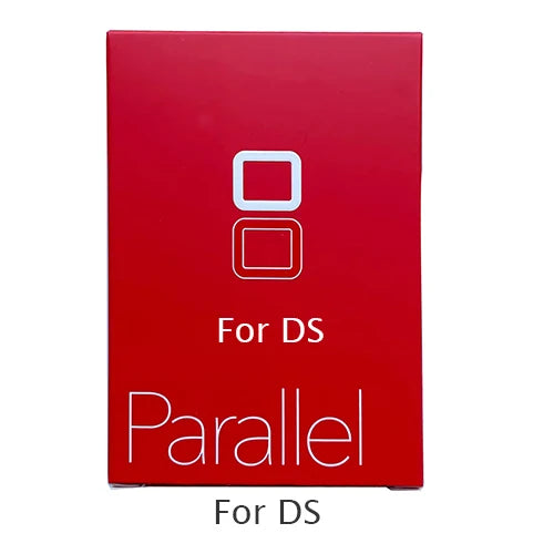 Red box with 'For DS Parallel' text and logo on a white background