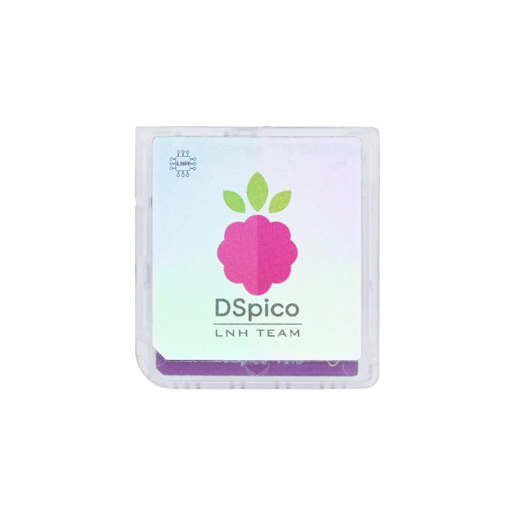 DSpico product packaging with logo on a white background